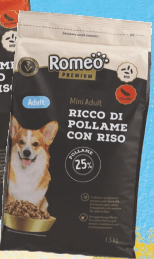 Romeo Premium suha hrana za pse 1,5 kg - Akcija v trgovini Hofer