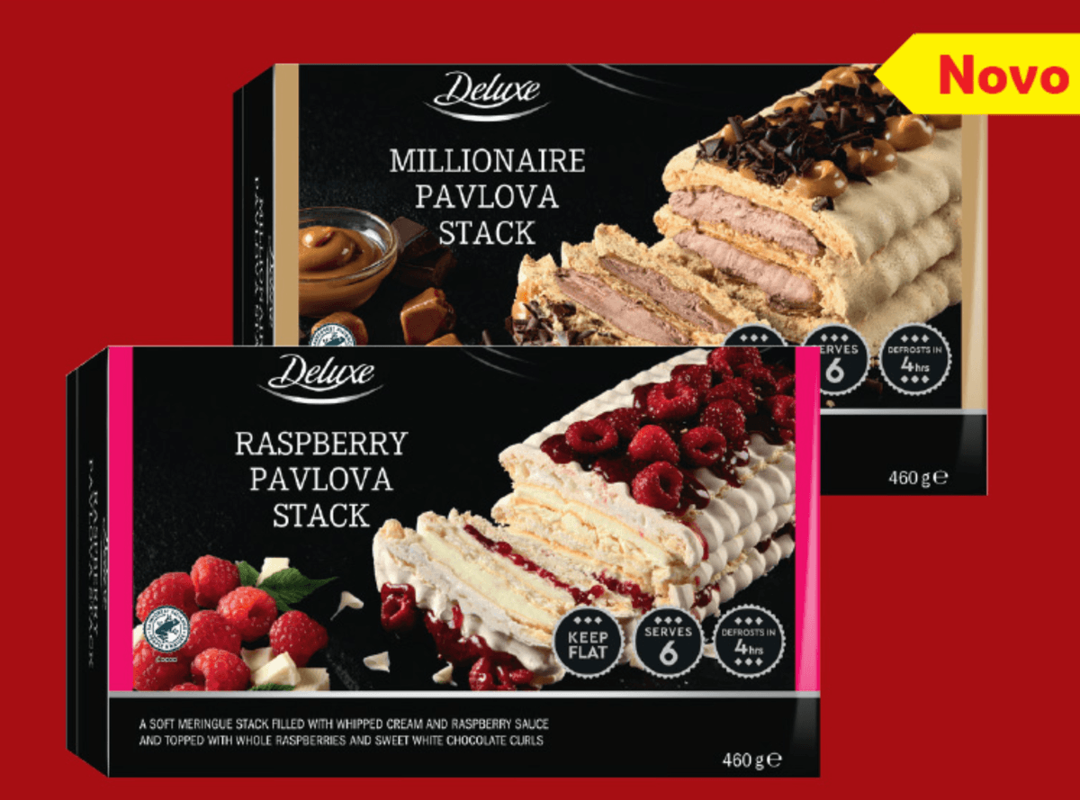 Deluxe Zloženka Pavlova 460 g - Akcija v trgovini Lidl