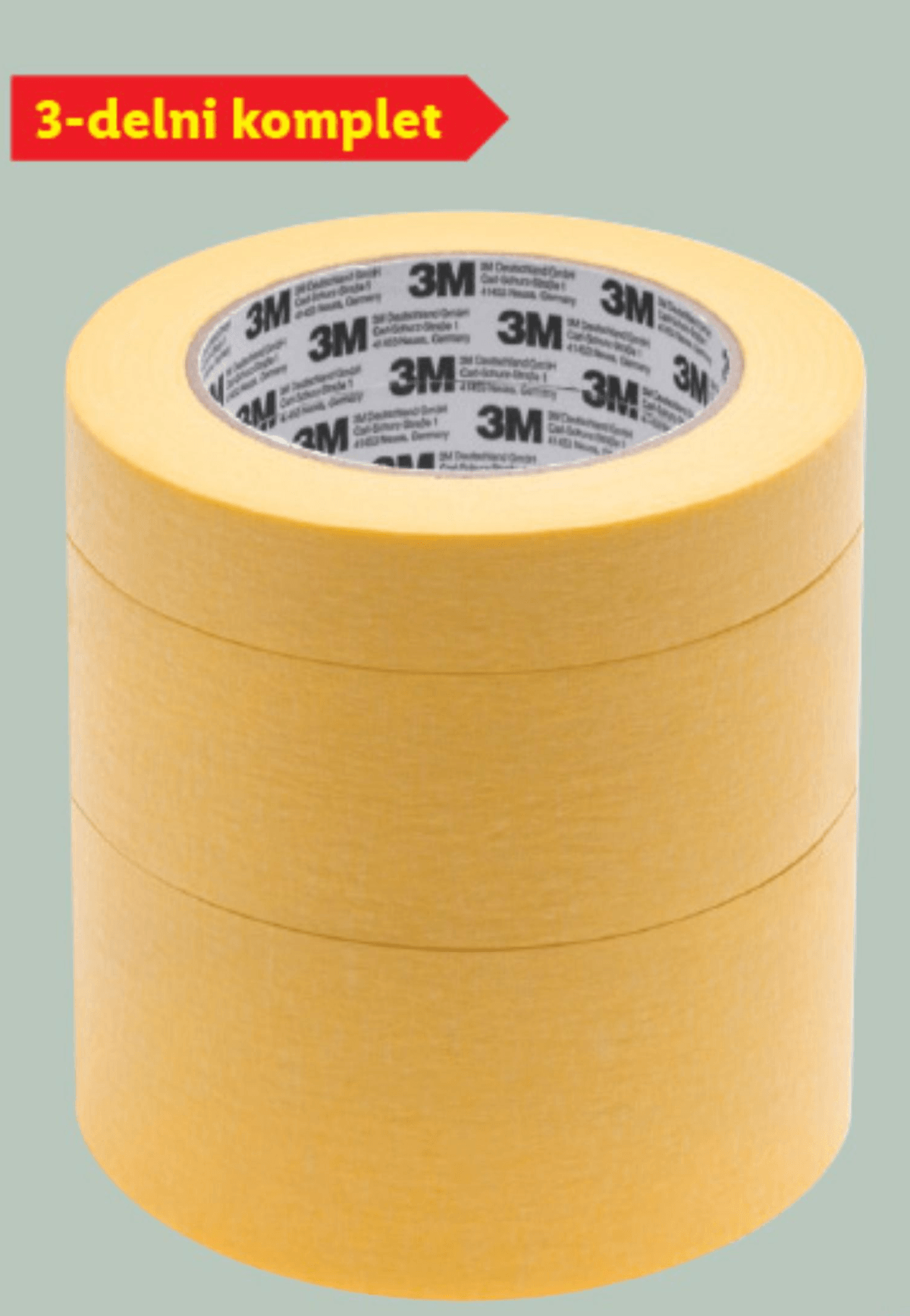 3M Zaščitni lepilni trak za beljenje 3-delni komplet - Akcija v trgovini Lidl