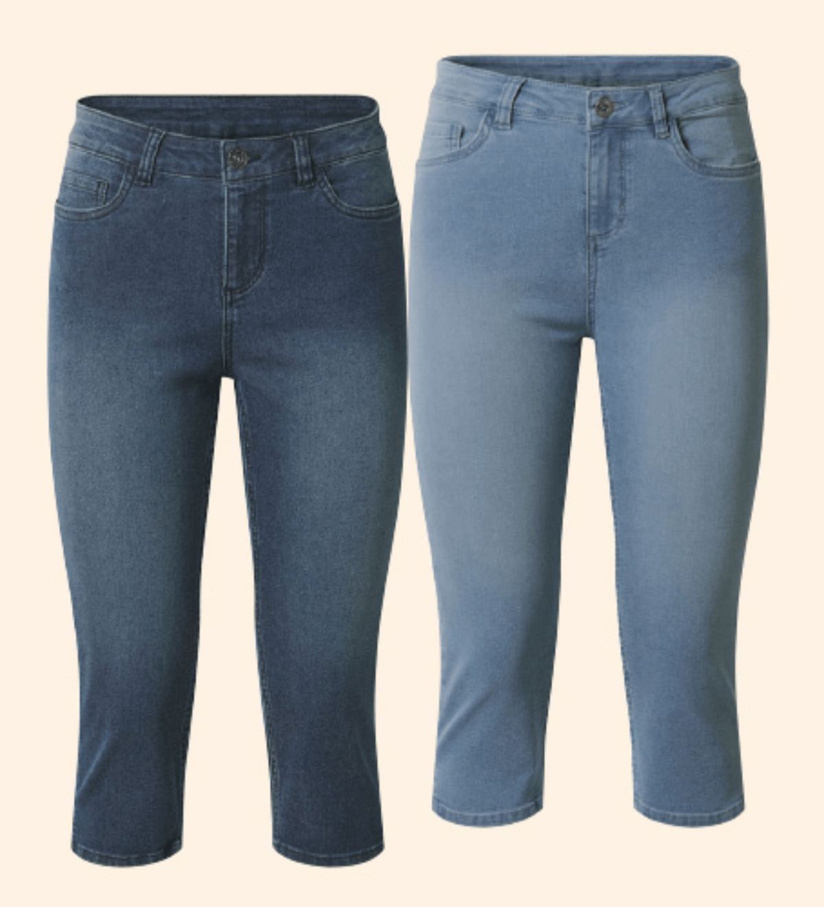 ESMARA Ženske kapri kavbojke - Akcija u trgovini Lidl