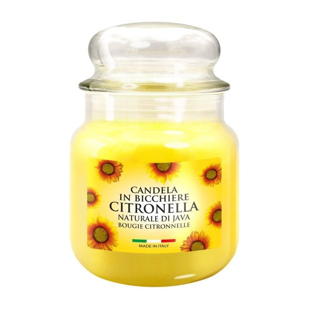 Sveča v kozarcu Woodwick Citronela Medium - Akcija v trgovini Merkur