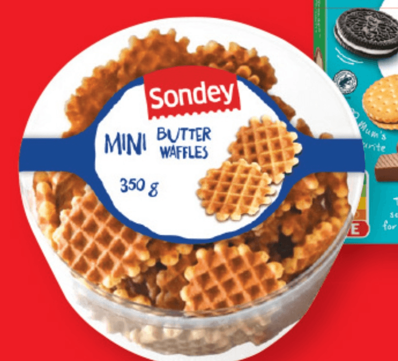 SONDEY Mešani piškoti/Mini vaflji 255/350 g - Akcija v trgovini Lidl