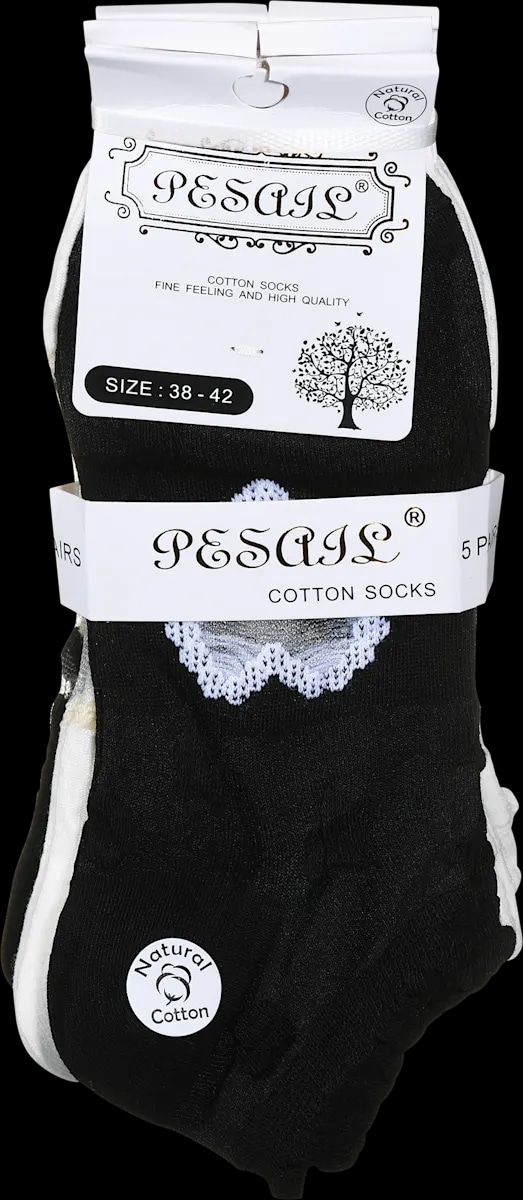 PESAIl ženske nogavice s kristalčki 5 parov - Akcija v trgovini Dm