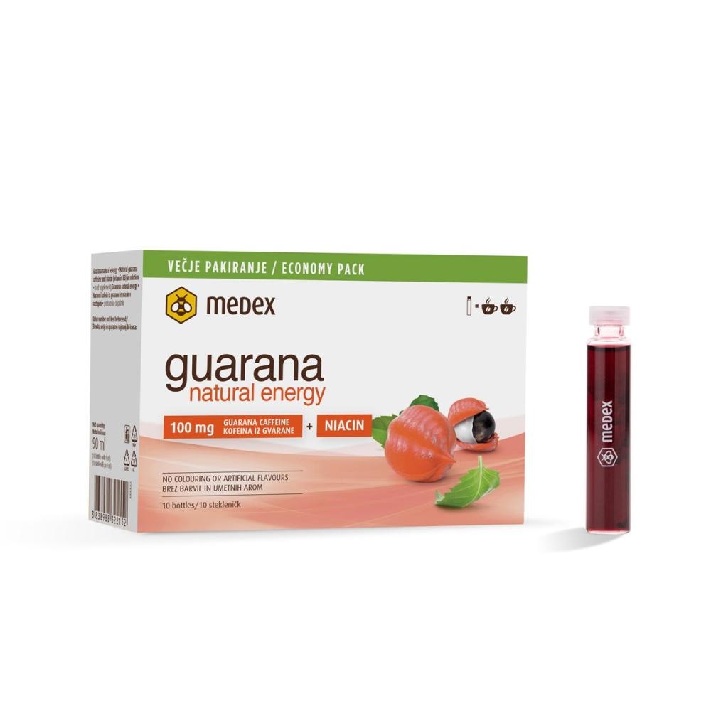 Medex Guarana Natural Energy 30 kapsul - Akcija v trgovini E.Leclerc