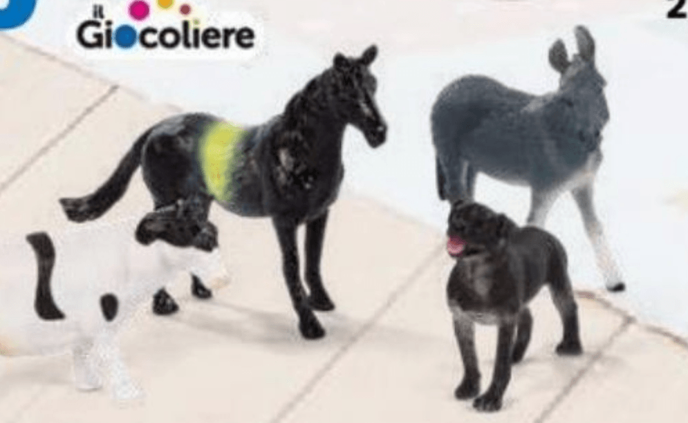 Komplet 5 različnih živali 5 kosov Giocoliere - Akcija v trgovini Eurospin