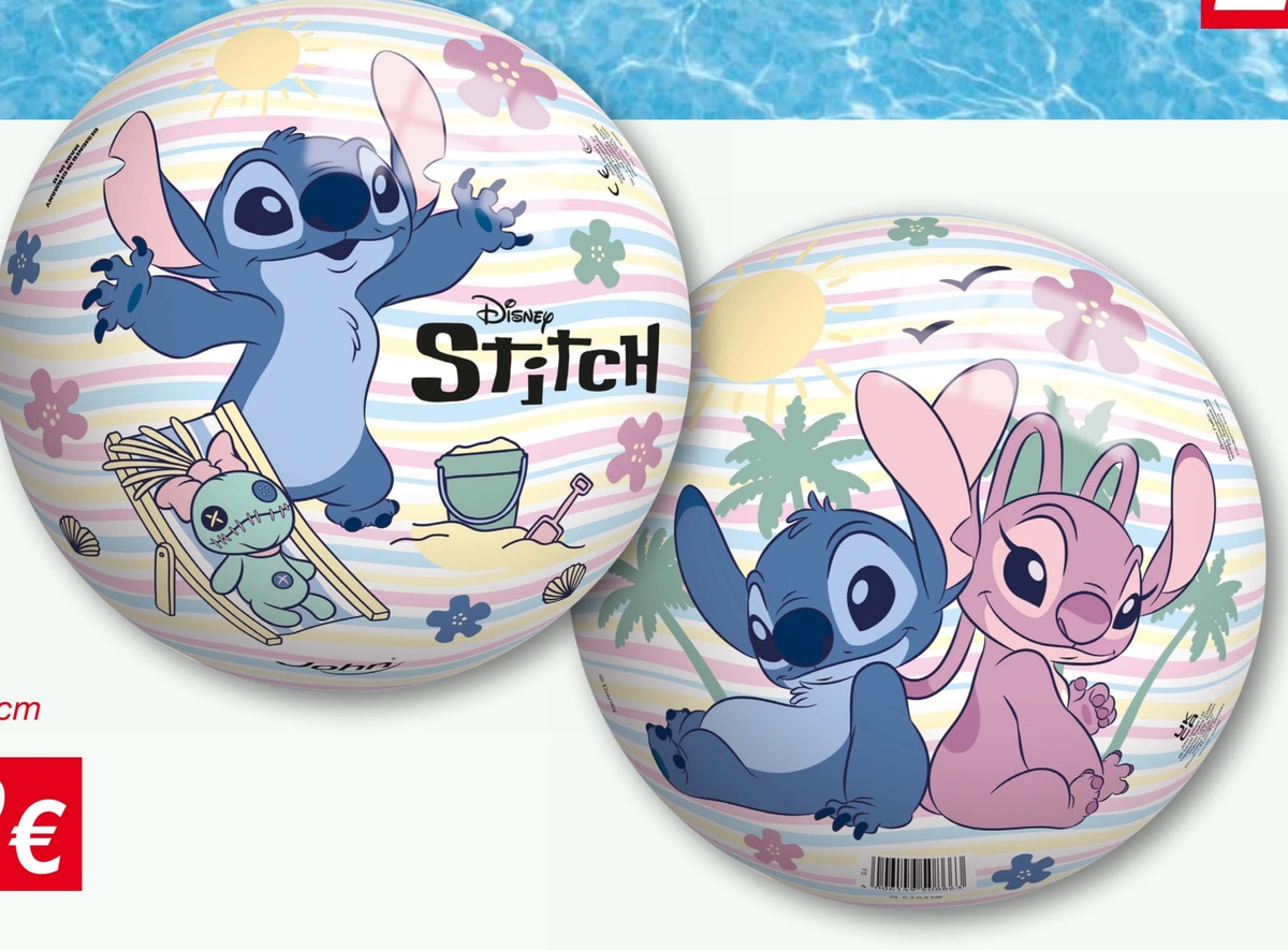 Disney Stitch Žoga Ø pribl. 22 cm - Akcija v trgovini Kik