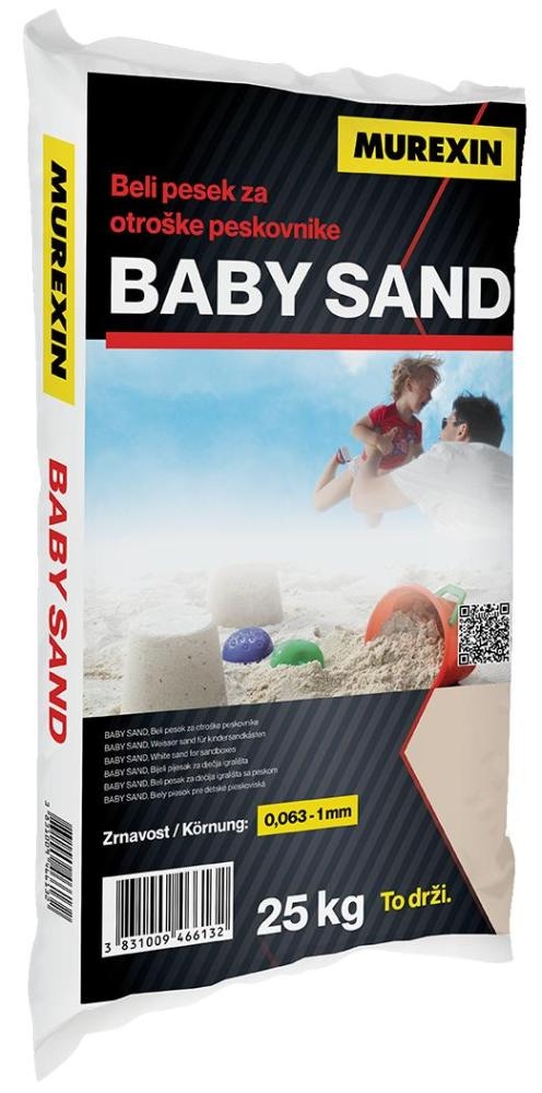 Pesek Murexin Baby Sand 25 kg - Akcija v trgovini Merkur