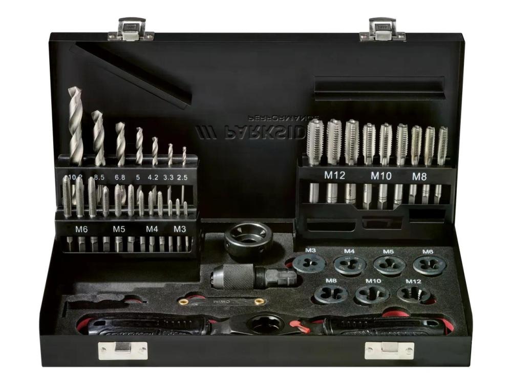 Parkside Performance Komplet vrtalnikov in rezalnikov navojev - Akcija v trgovini Lidl