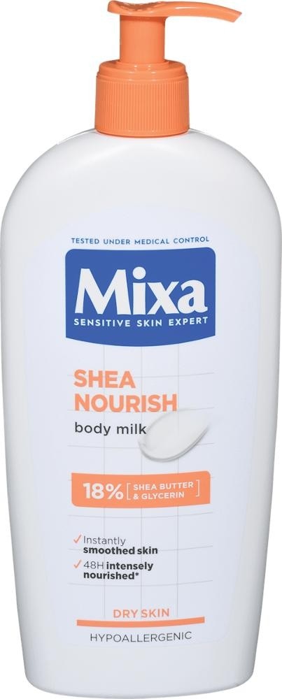 Mixa Shea Nourish mleko za telo 400 ml Akcija v trgovini Dm