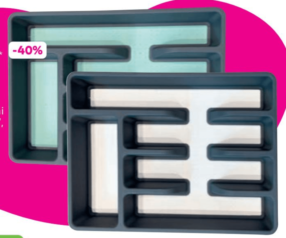 Vložek za jedilni pribor „JOZEF" - Akcija v trgovini Mömax