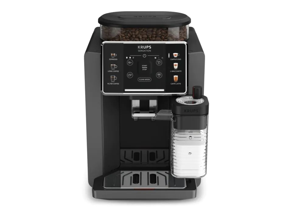 Kavni aparat Krups EA912HF0 Sensation Milk - Akcija v trgovini Harvey Norman