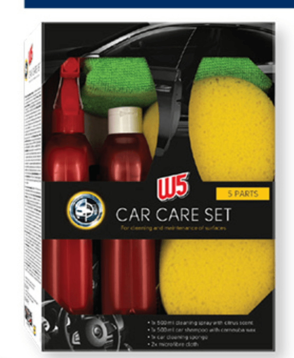 W5 Negovalni komplet za avto - Akcija v trgovini Lidl