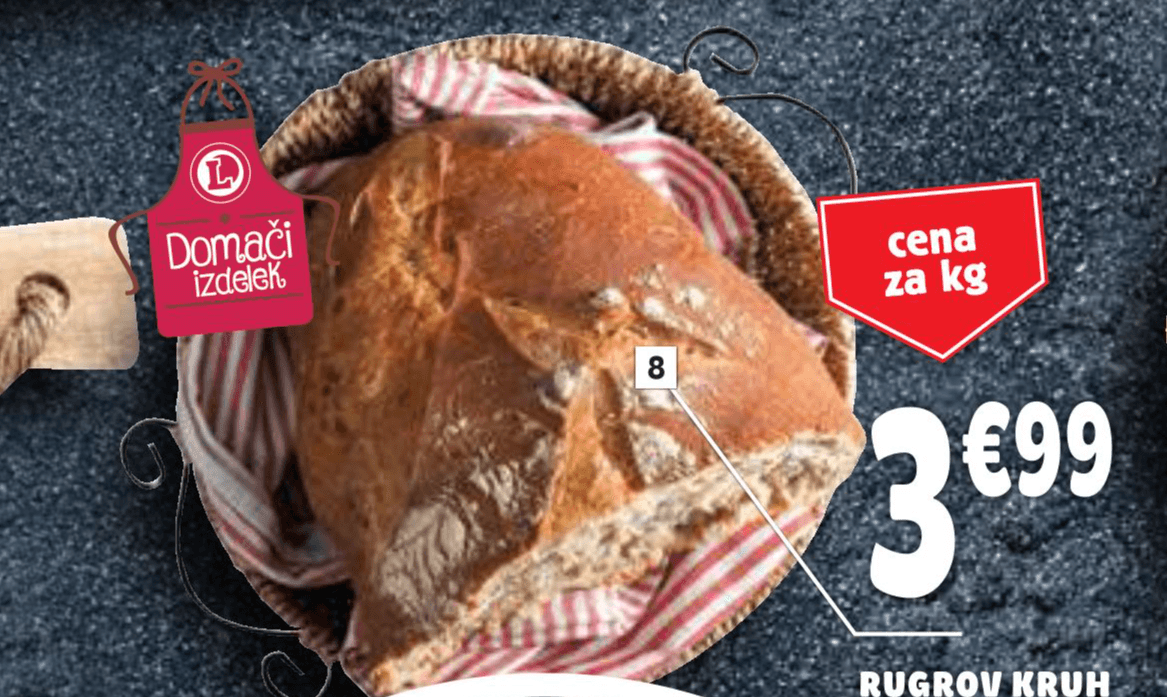 Rugrov kruh - Akcija v trgovini E.Leclerc