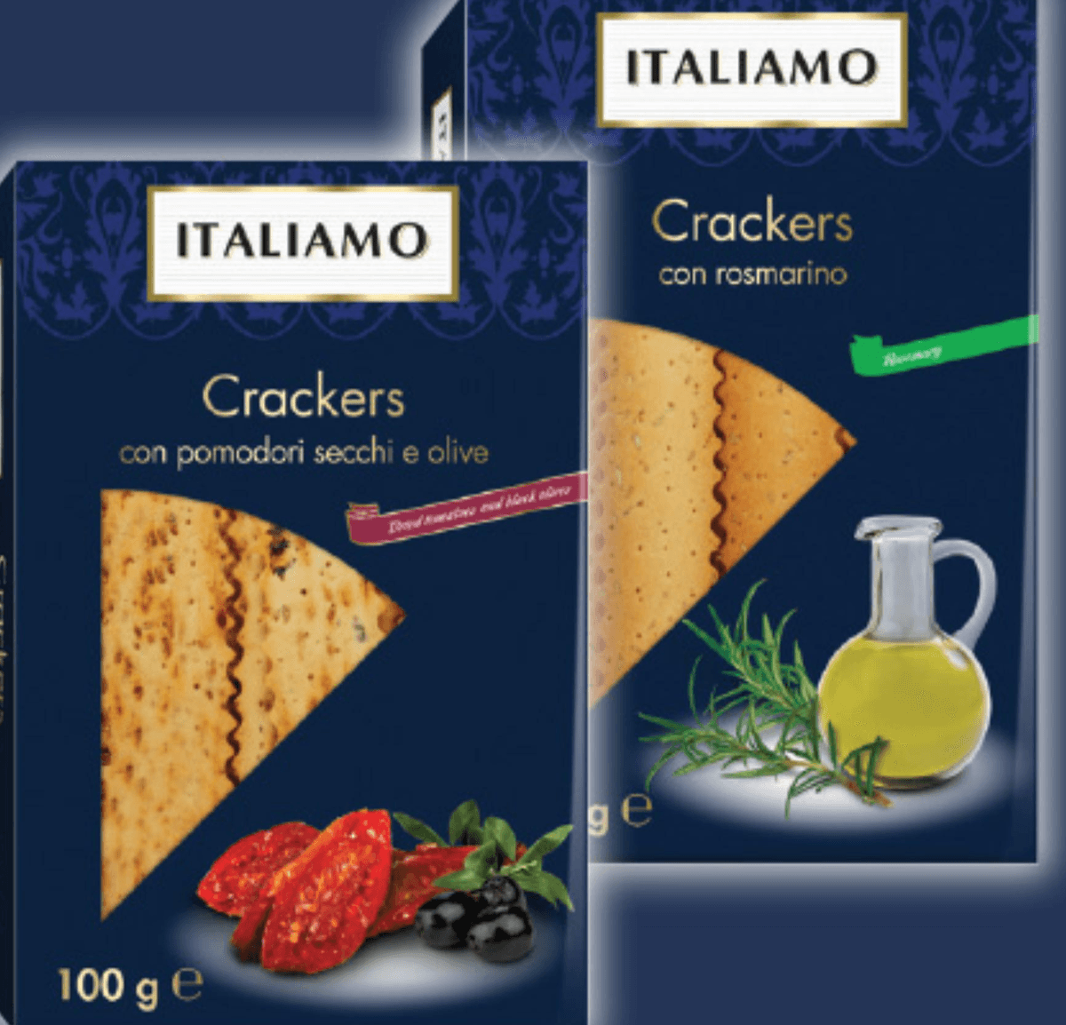 ITALIAMO Krekerji 100 g - Akcija v trgovini Lidl