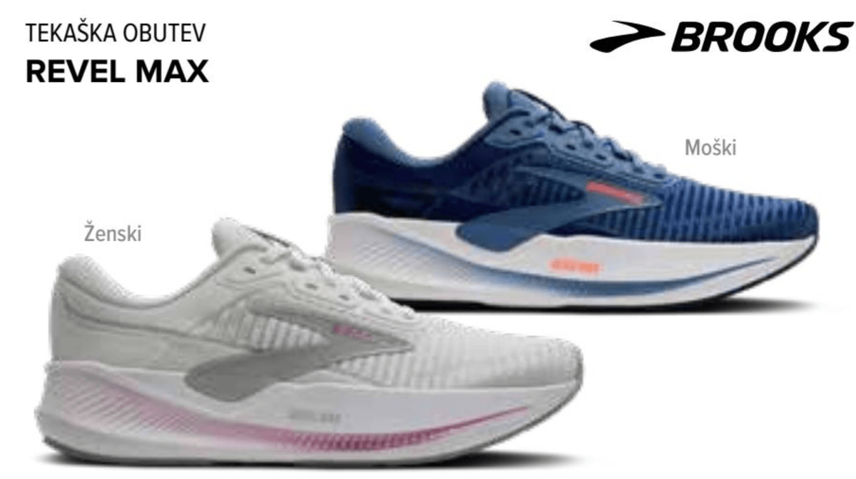 Tekaška obutev Revel Max Brooks - Akcija v trgovini Hervis