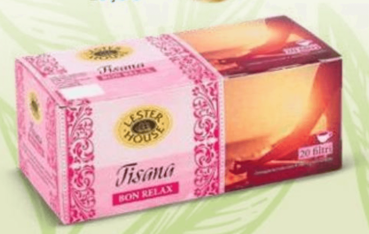 Zeliščni čaj za sprostitev 20 vrečk, 40 g Lester House - Akcija v trgovini Eurospin