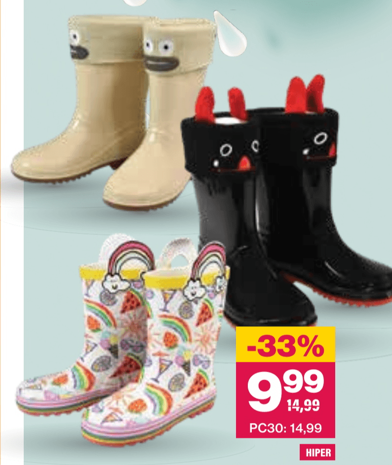 Otroški škornji - Akcija v trgovini Mercator