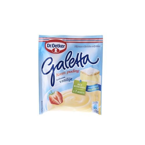Puding Galetta Dr. Oetker 85 g ali 100 g - Akcija v trgovini E.Leclerc