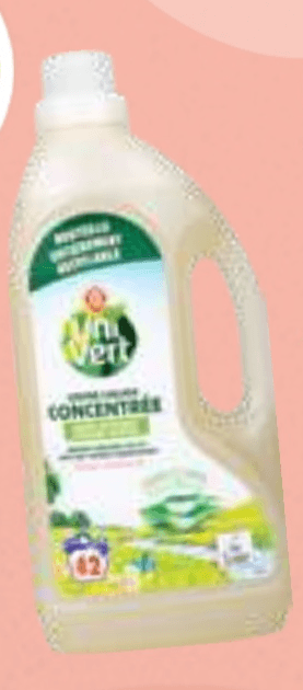 Uni Vert koncentriran gel za pranje perila 1.5 l - Akcija v trgovini E.Leclerc