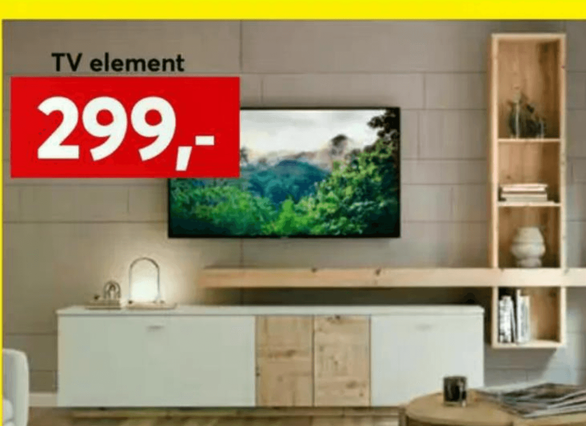 TV element TREND factory - Akcija v trgovini Dipo