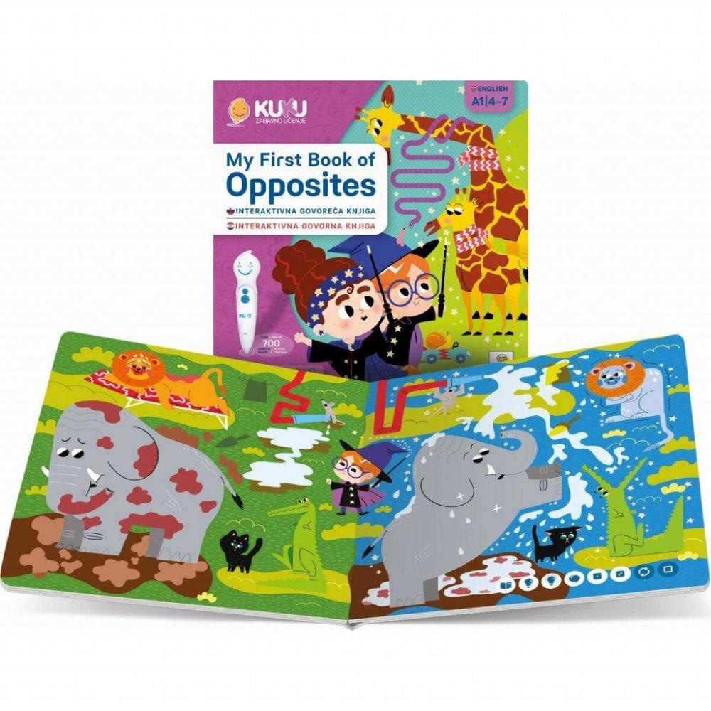 Interaktivna knjiga Nasprotja Kuku - Akcija v trgovini Baby Center