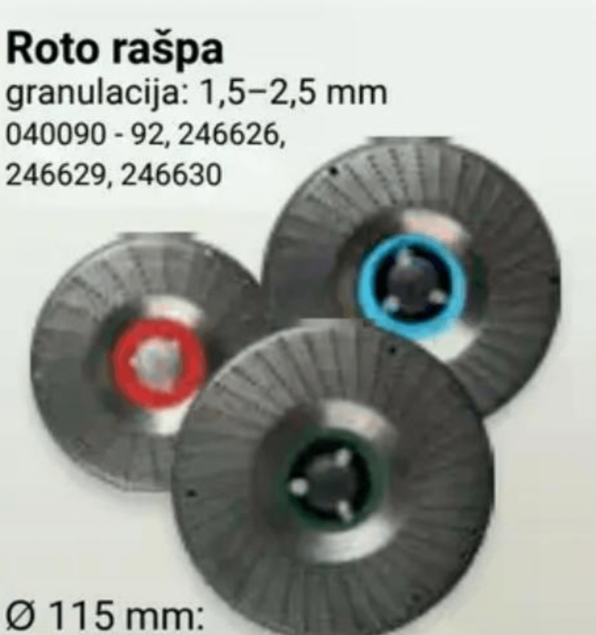 Roto rašpa - Akcija v trgovini Pevex