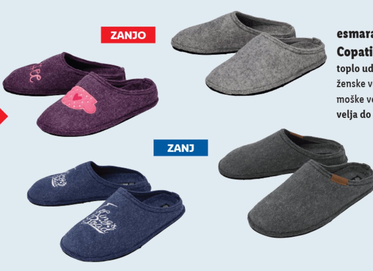 Esmara/Esmara MEN Copati - Akcija v trgovini Lidl