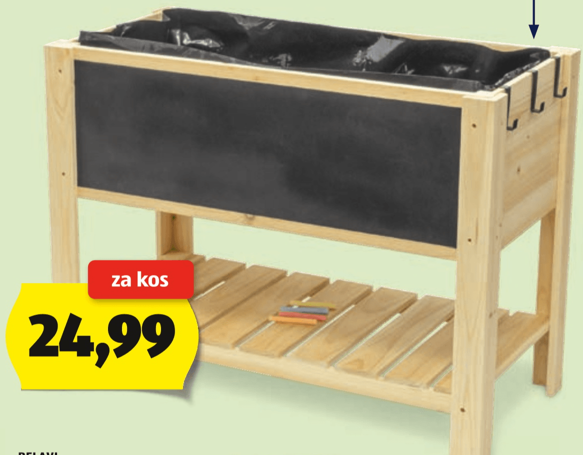 BELAVI OTROŠKA VISOKA GREDA - Akcija v trgovini Hofer