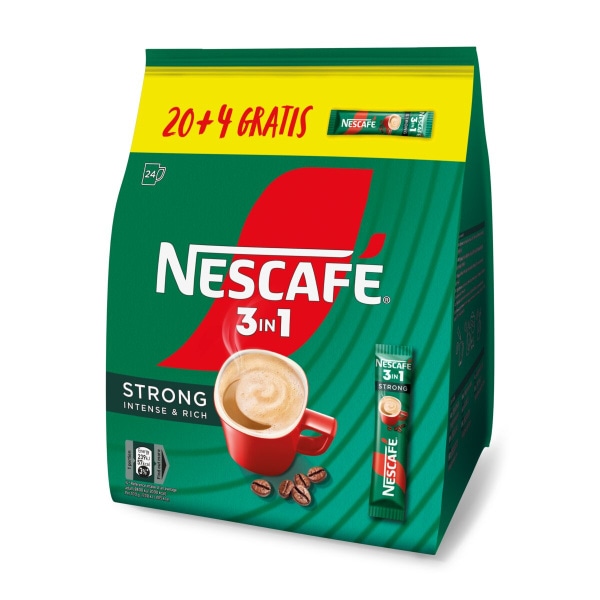 Kava Nescafe 3in1 20+4 GRATIS - Akcija v trgovini Jager