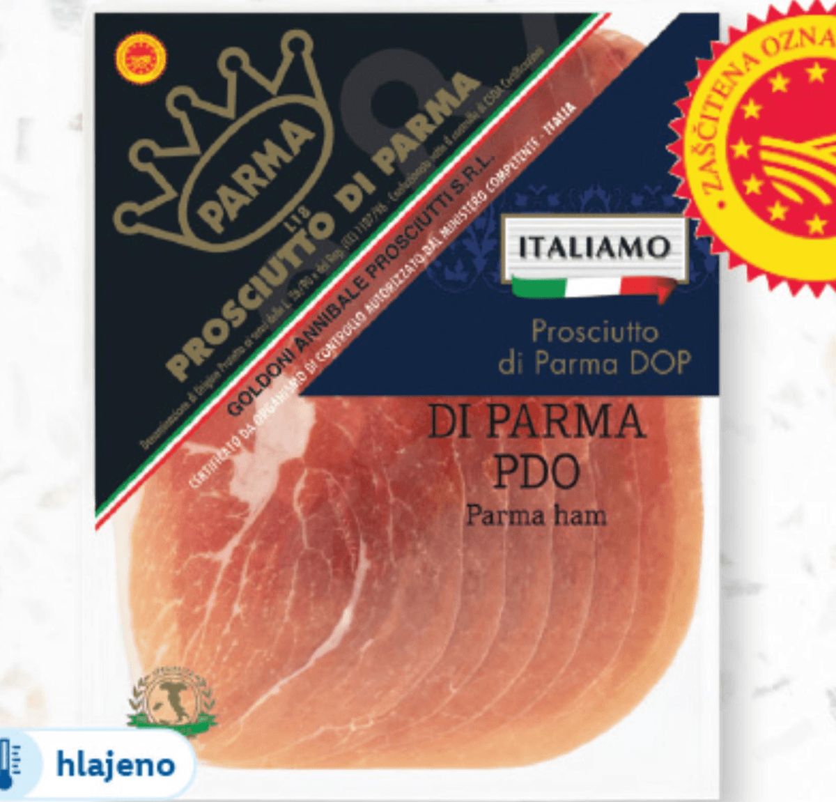ITALIAMO Italijanski pršut „Prosciutto di Parma“ 80 g - Akcija v trgovini Lidl