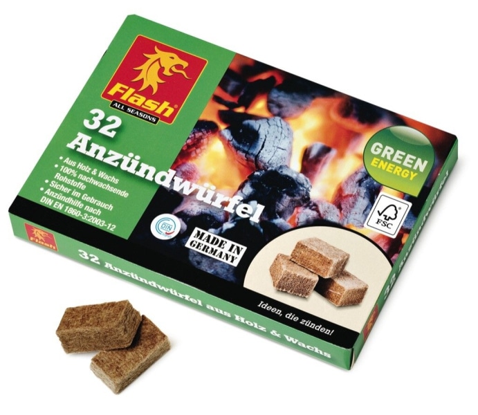 Kocke za vžig Natur Flash 32/1 - Akcija v trgovini Mercator