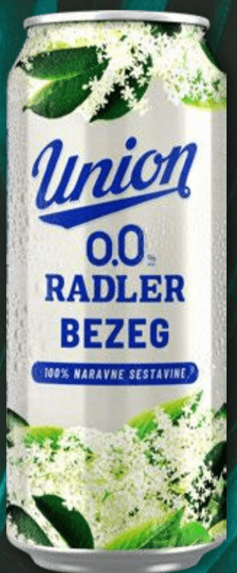 Union Radler bezeg 0,5 L - Akcija v trgovini Kompas Shop