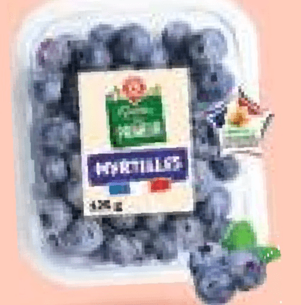 Borovnice 125 g - Akcija v trgovini E.Leclerc