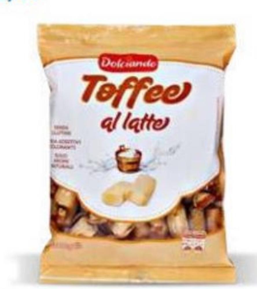 Dolciando mehki mlečni bonboni Toffee 300 g Akcija v trgovini Eurospin