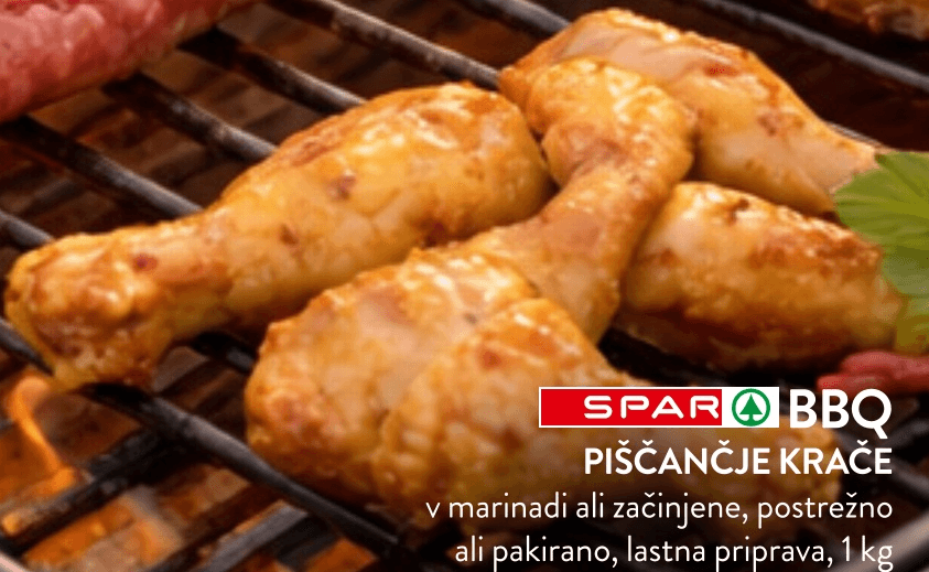 Piščančje krače 1 kg SPAR - Akcija v trgovini Spar