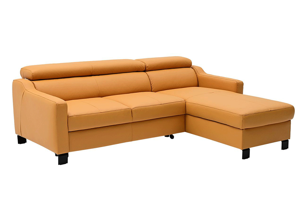 Usnjena kotna sedežna garnitura MODENA 272x165cm ESTRO Akcija u trgovini Harvey Norman