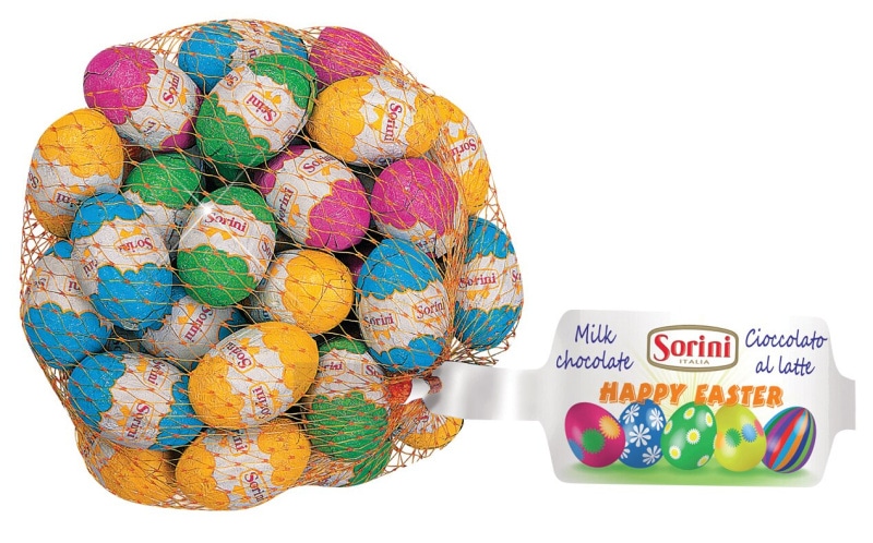 Čokoladna jajčka in zajčki Sorini 70 g - Akcija v trgovini Mercator