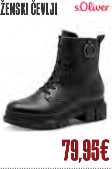 Ženski čevlji s.Oliver - Akcija v trgovini Jager
