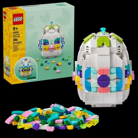 LEGO Okrasen pirh 386 pcs - Akcija v trgovini Mercator