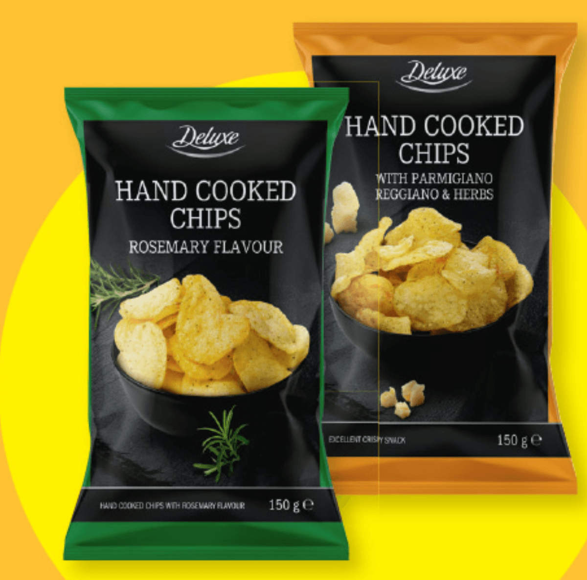 Deluxe Popečeni kruhki 130 g - Akcija v trgovini Lidl