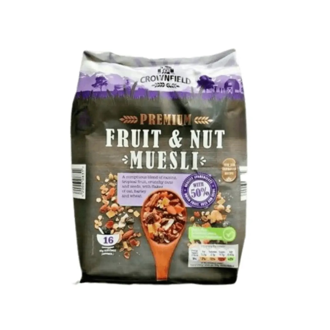 Crownfield Muesli 750 g - Akcija v trgovini Lidl