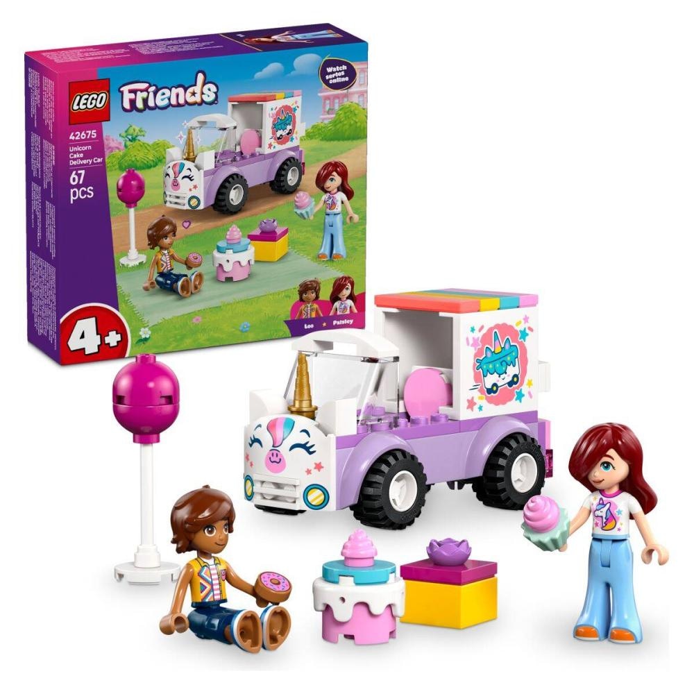Kocke Lego Friends Samorogast avto za dostavo tort 67 pcs - Akcija v trgovini Mercator