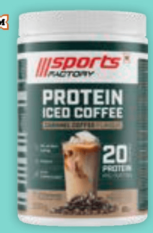 SPORTS FACTORY Protein Iced Coffee 300 g - Akcija v trgovini Mueller