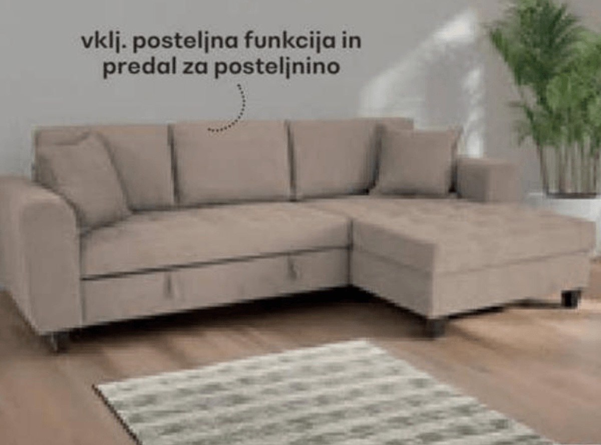 Sedežna garnitura TREND STORE - Akcija v trgovini Rutar