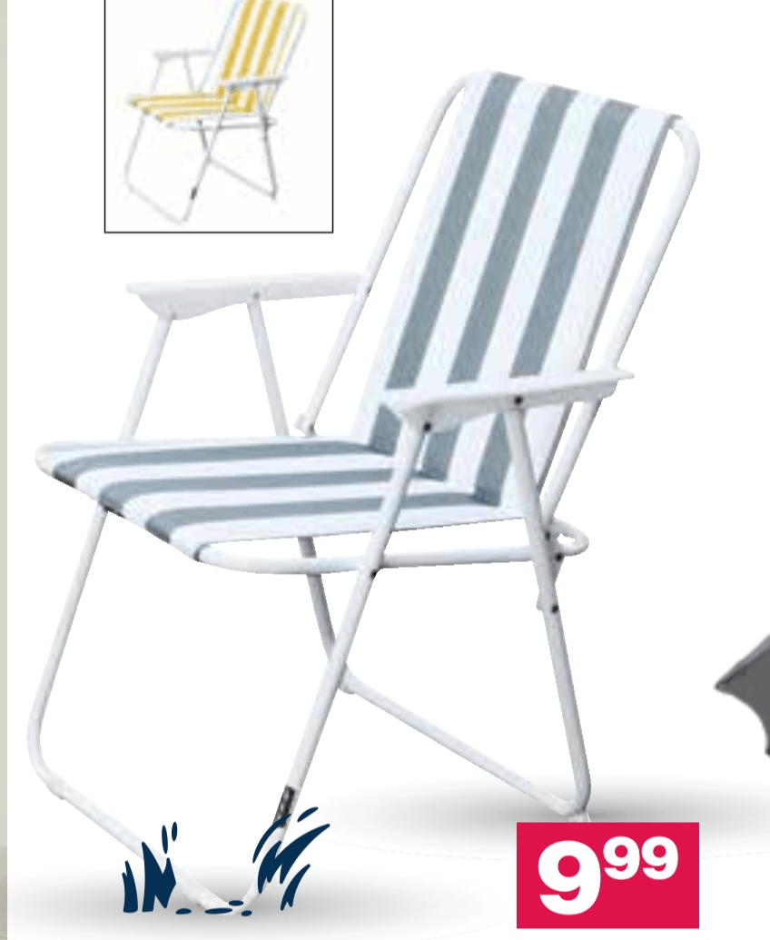 Zložljiv stol vel.: 46 x 59 x 76 cm - Akcija v trgovini Mercator