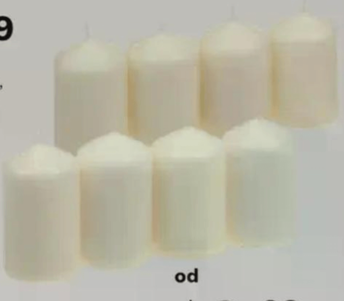 Komplet sveč 4-delni - Akcija v trgovini Rutar