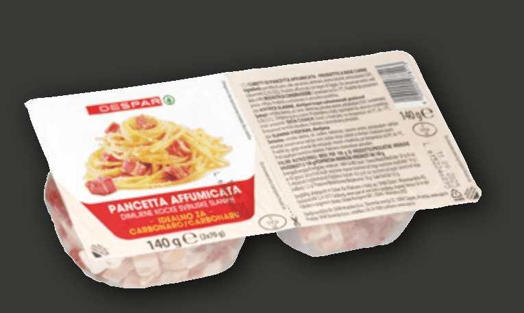 Pancetta Affumicata 140 g DESPAR - Akcija v trgovini Spar