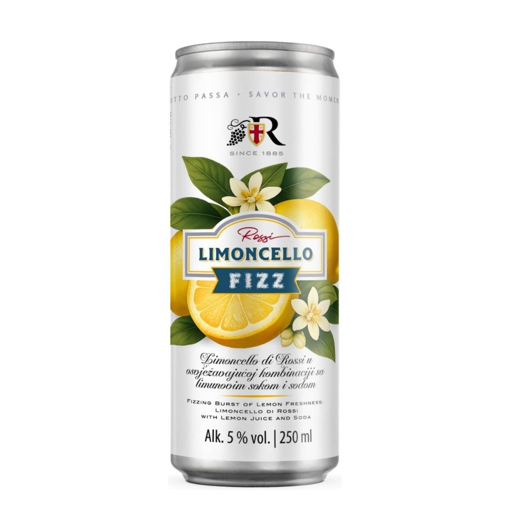 Pijača Limoncello Fizz Rossi, Aperitivo Tonic Rossi, Epulon Orange Pipi Rossi ali Teranino Spritz Rossi 0,25 l - Akcija v trgovini Mercator