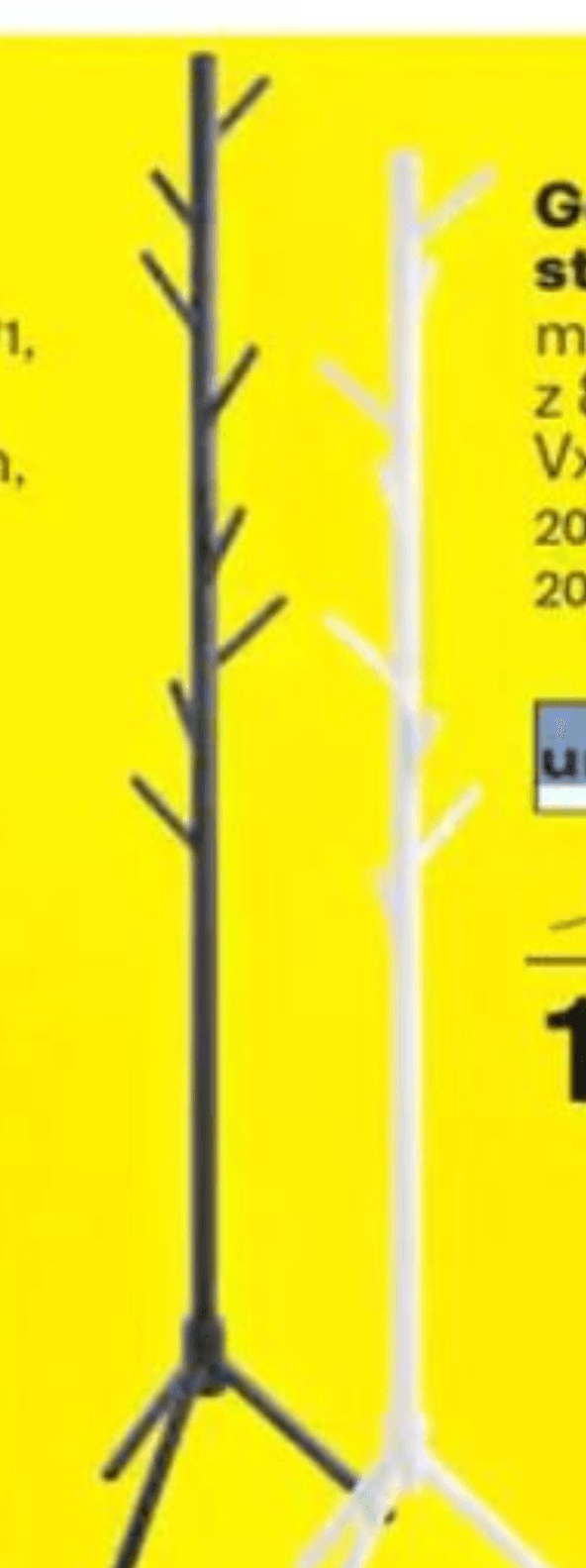 Garderobno stojalo unitec - Akcija v trgovini Rutar