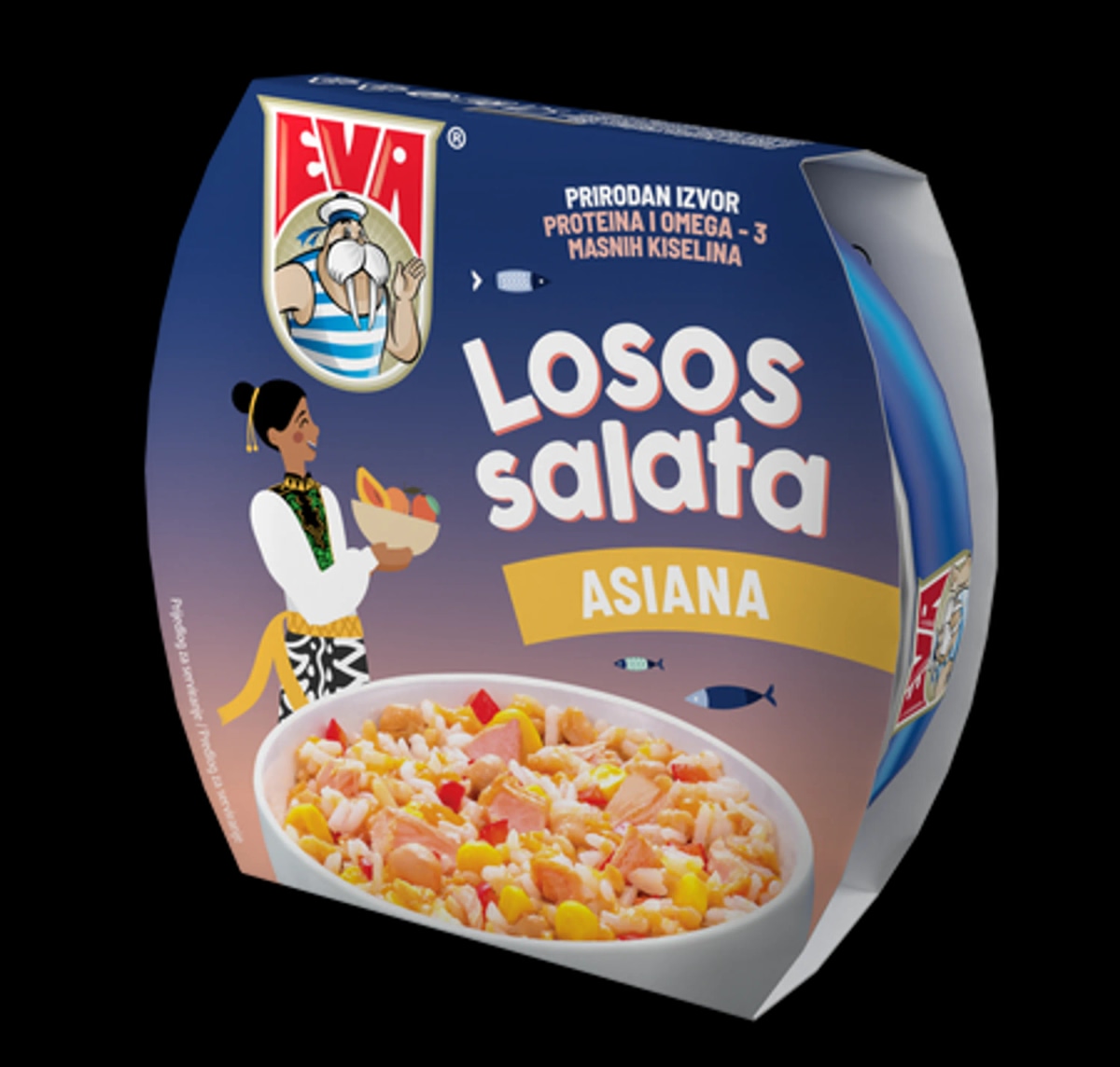 Eva tuna solata ali losos solata 160 g Podravka Akcija u trgovini Spar